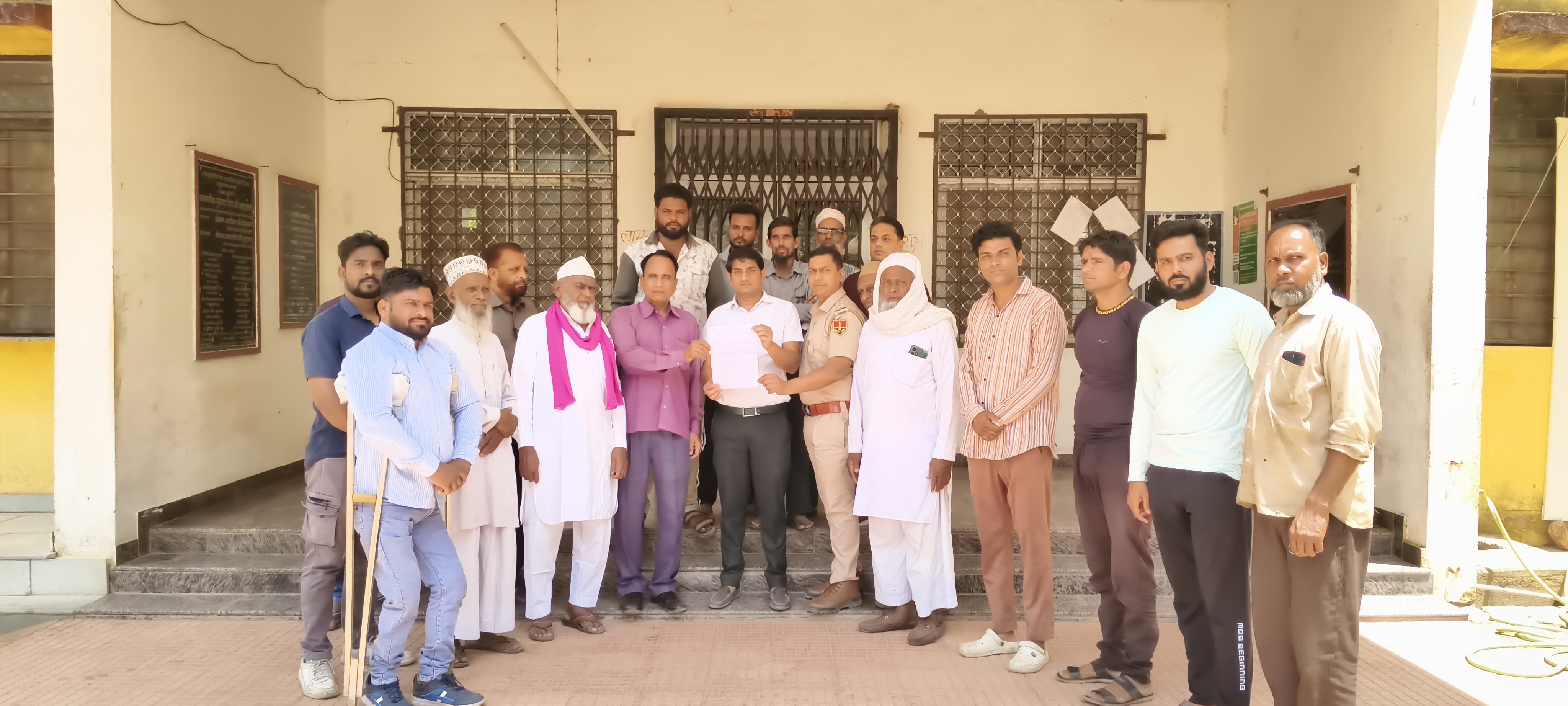 पहलगांव (जम्मू कश्मीर) में हुए आतंकी हमले के विरोध में सौंपा ज्ञापन
