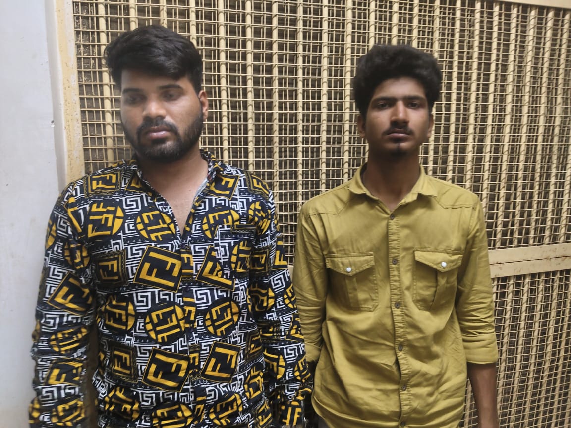 चिताखेड़ा चौकी प्रभारी राजेन्द्र सिंह का बड़ा एक्शन,दो तस्कर को  MD के साथ किया गिरफ्तार