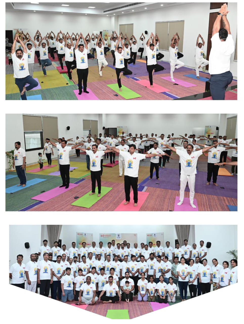 वंडर सीमेंट लि. में हुआ 11 वे विश्व योग दिवस का आयोजन!