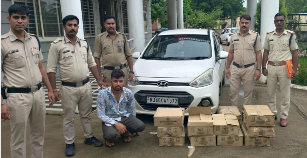 नीमच सिटी थाना पुलिस को मिली बड़ी सफलता, अवैध देशी शराब की बड़ी खेप पकड़ी, एक आरोपी चढ़ा हत्थे, पूछताछ में कबूला