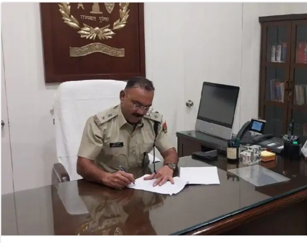 चित्तौड़गढ़ SP मनीष त्रिपाठी ने संभाली कमानः बोले- पुलिसिंग को मजबूत बनाना, जनता से अच्छा व्यवहार टीम की प्राथमिकता