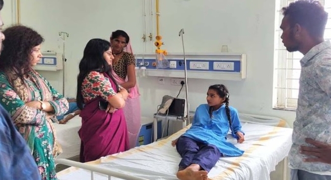 ग्राम आमद के अस्‍वस्‍थ बच्‍चों को मिली तत्‍काल उपचार की सुविधा, सभी 9 बच्‍चें अब स्‍वस्‍थ है, एसडीएम ने कुकड़ेश्‍वर एवं