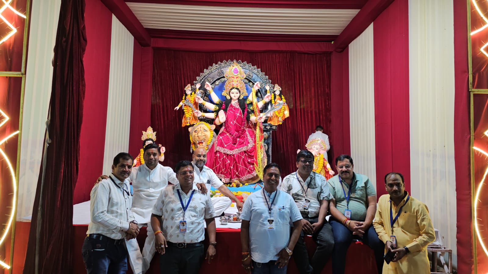 डायमंड रोटरी डांडिया गरबा आराधना का हुआ शुभारंभ, 25 से अधिक ग्रुप ने पहले दिन की आराधना