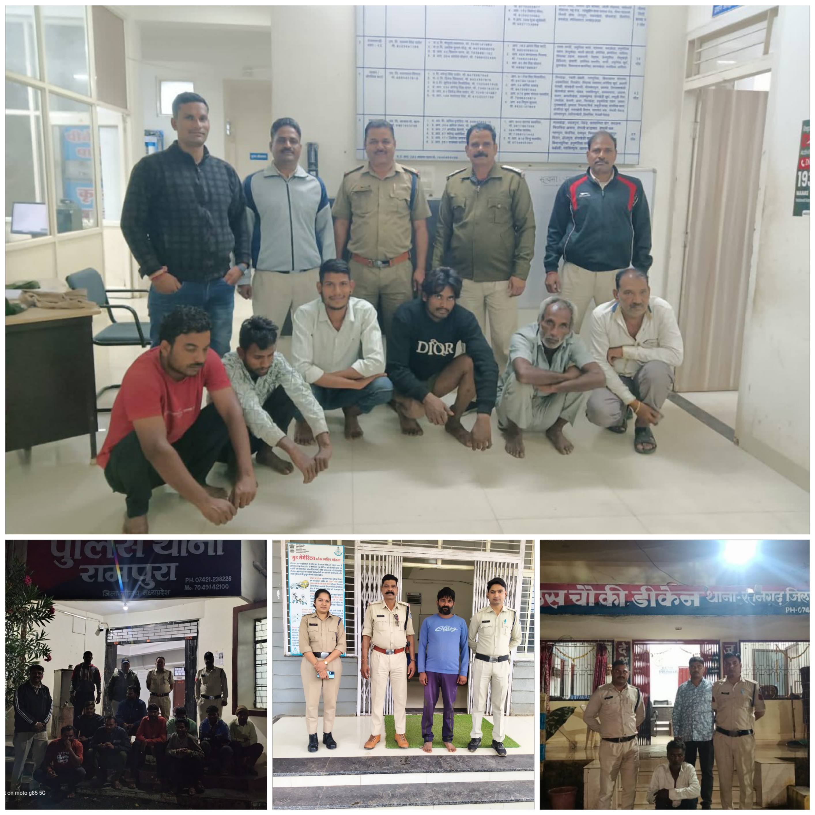 नीमच पुलिस का बड़ा एक्शन, जब रात के अंधेरे में विभिन्न थाना क्षेत्रों में चलाया अभियान तो मिली ये बड़ी