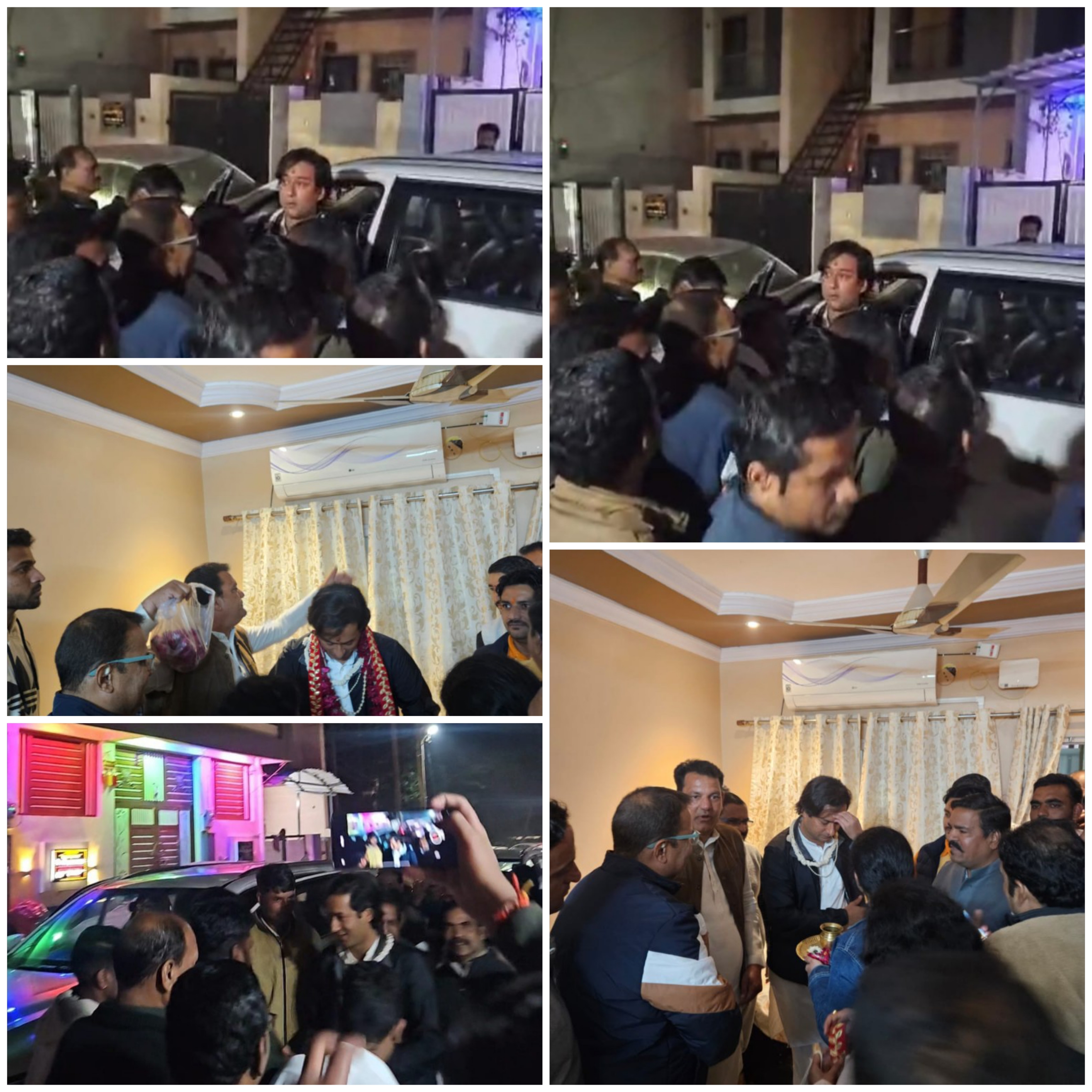 प्रदेश के पूर्व मंत्री जयवर्धन सिंह के नीमच आगमन पर कांग्रेसियों ने गर्म जोशी के साथ किया स्वागत सत्कार,दिग्विजय सिंह के घर पहुंच कांग्रेस के वरिष्ठ नेताओं कार्यकर्ताओं व परिजनों से की आत्मीय भेंट,वैवाहिक समारोह में सम्मिलित होने नीमच पहुंचे थे, कांग्रेस के कद्दावर नेता जयवर्धन सिंह