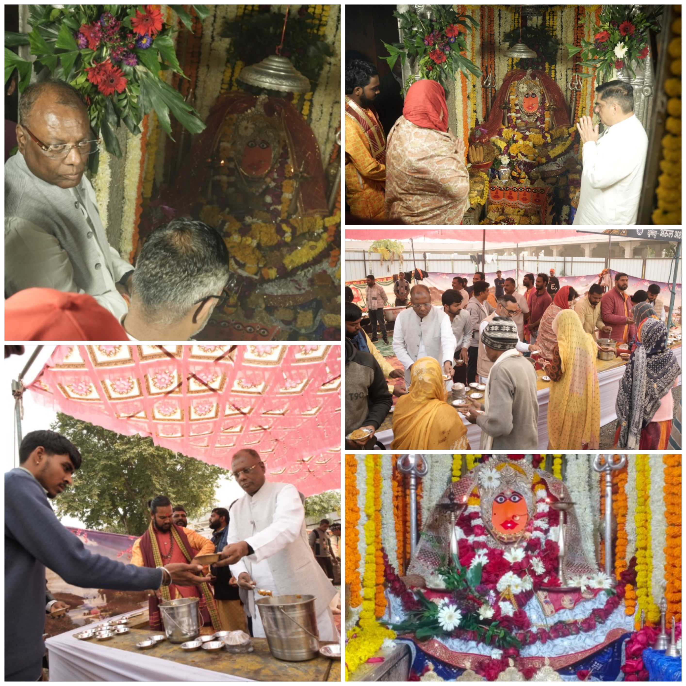 व्यापारी संघ अध्यक्ष प्रत्याशी गोपाल जीजी पहुंचे मालवा की वैष्णोदेवी भादवामाता के दरबार में, नए वर्ष की शुरूआत मां के चरणों से,भक्तों को हलवा वितरण, चुनाव में जीत का लिया आशीर्वाद,समाजसेवी अशोक अरोरा पहुंचे सपरिवार माता के दरबार में 