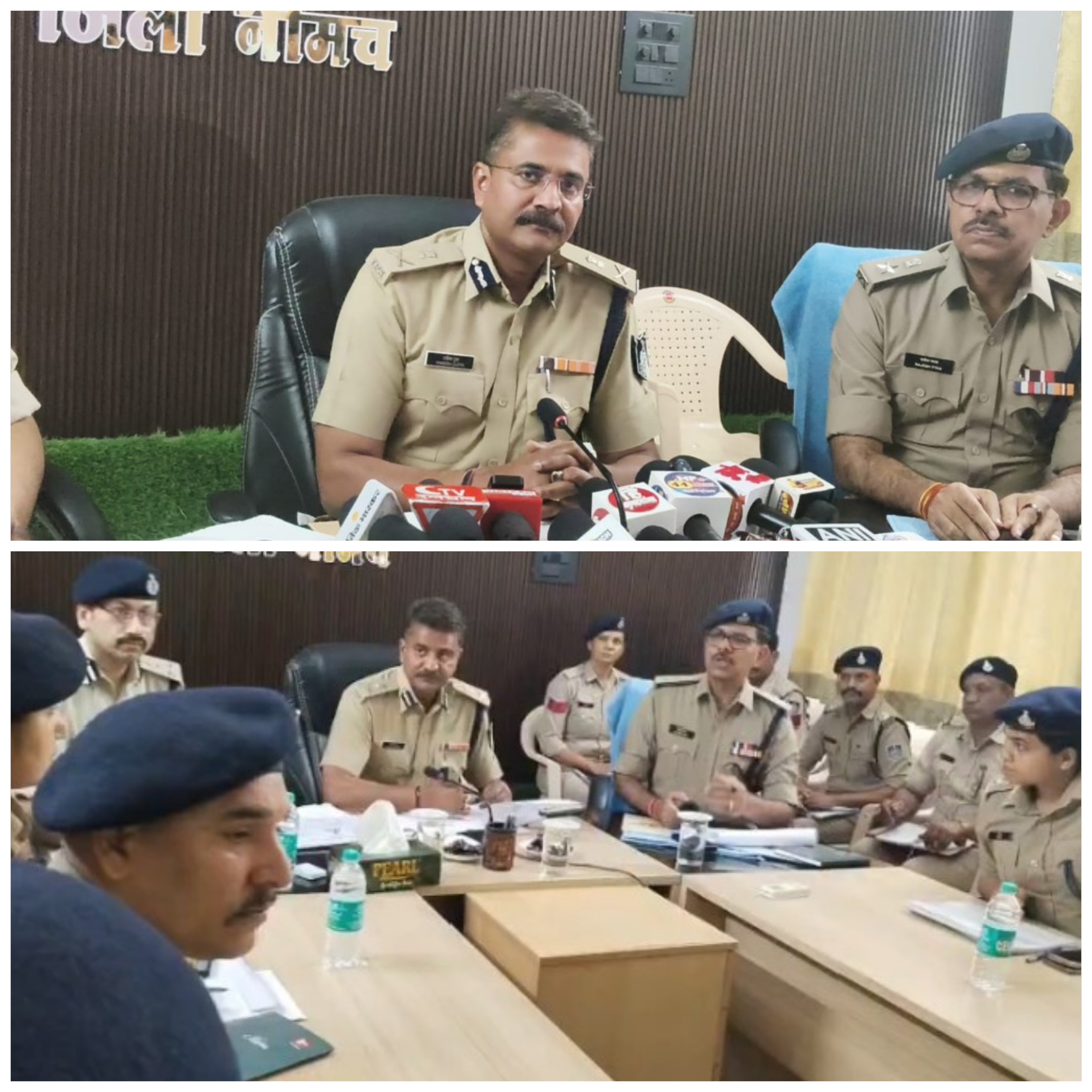 नीमच में आईजी का सख्त संदेश: नशे के सौदागरों को नहीं मिलेगी कोई राहत" "नशा तस्करों पर शिकंजा, साइबर अपराधियों पर भी पैनी नजर : आईजी गुप्ता" "युवाओं को नशे से बचाना प्राथमिकता, एमडी ड्रग्स के खिलाफ चलेगा विशेष अभियान"