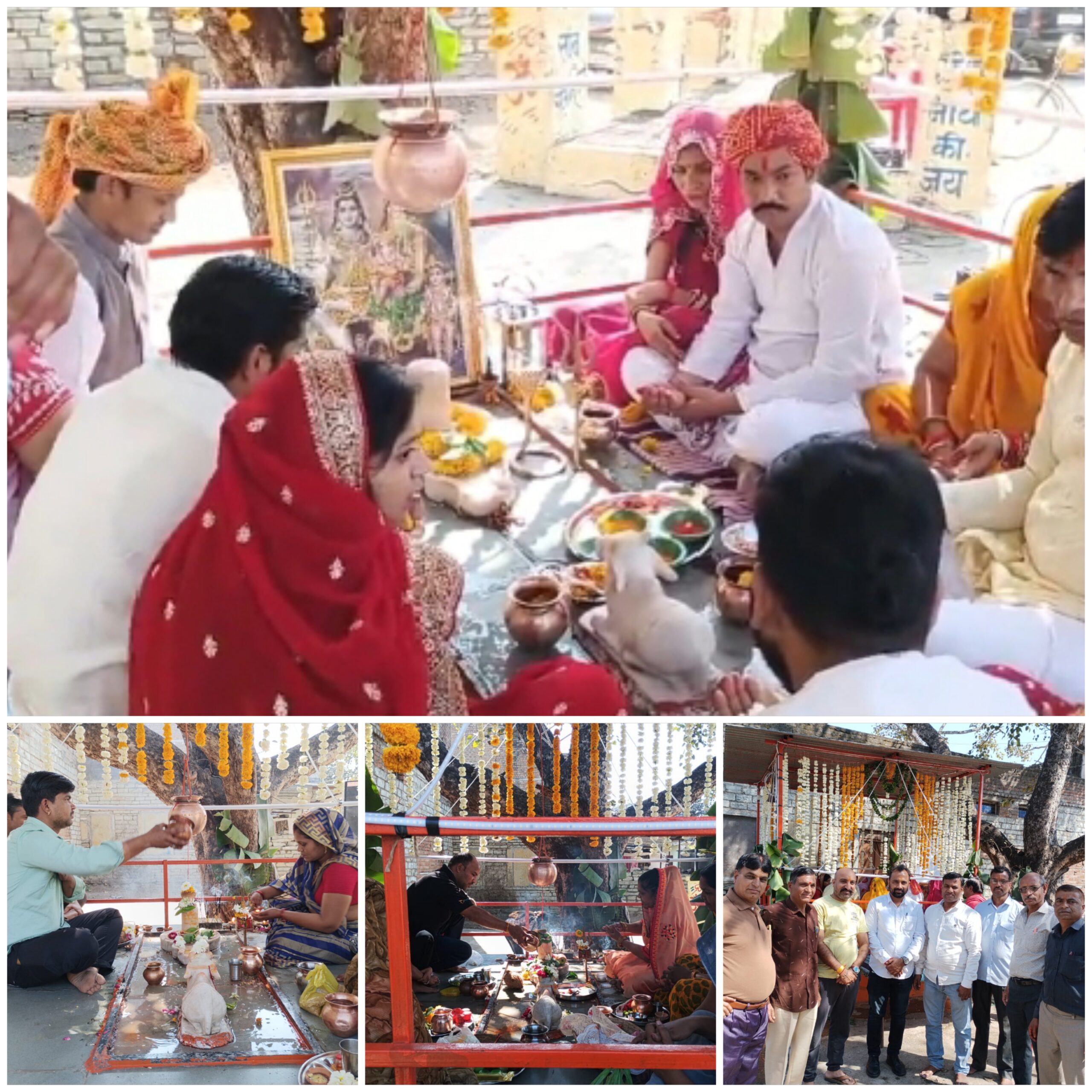 महाशिवरात्रि पर रामकुंड शिव मंदिर में भव्य रुद्राभिषेक, दिनभर उमड़ा श्रद्धालुओं की भीड़