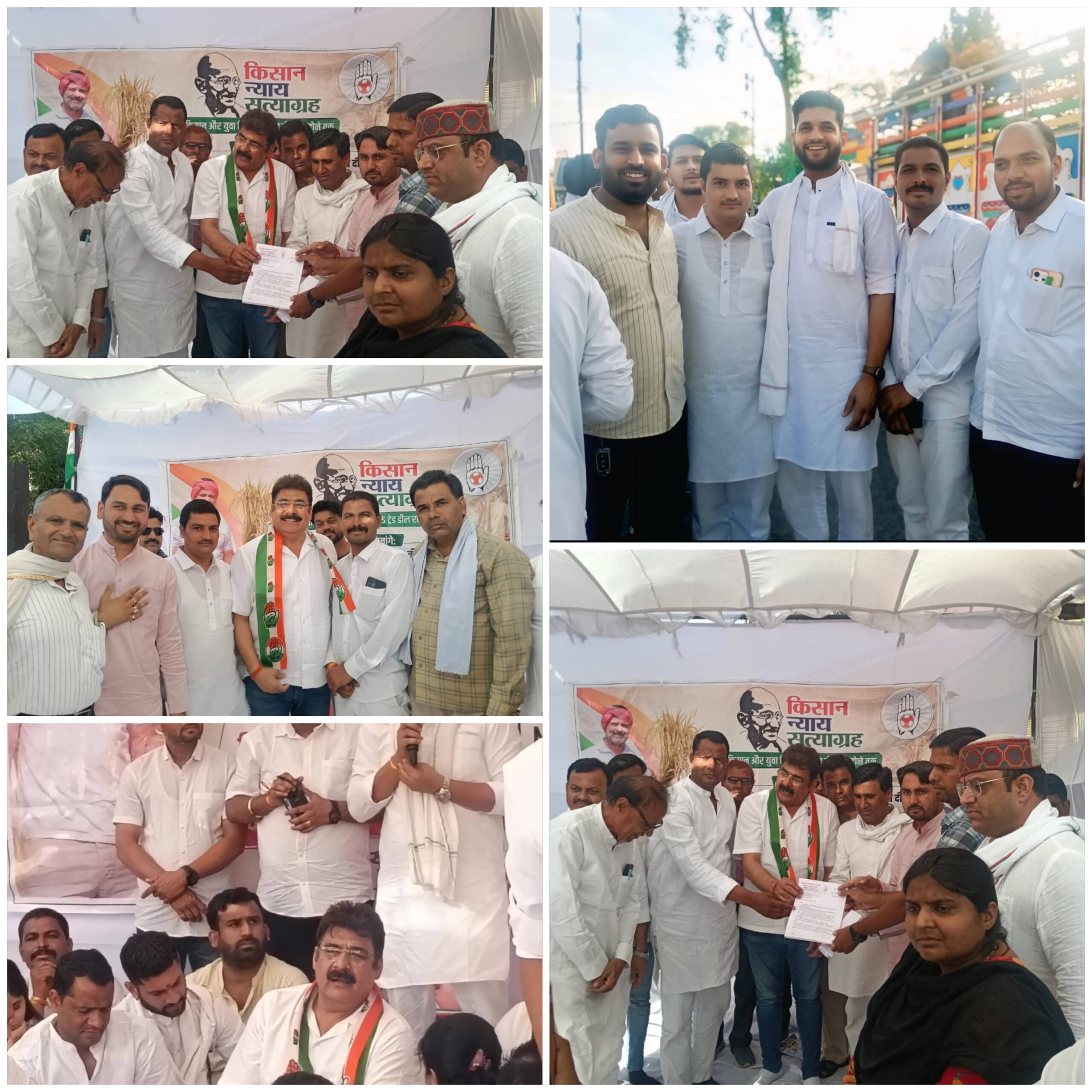 मंदसौर में 15 दिन बाद किसान न्याय सत्याग्रह का समापन, कांग्रेस नेताओं की रही बड़ी भागीदारी
