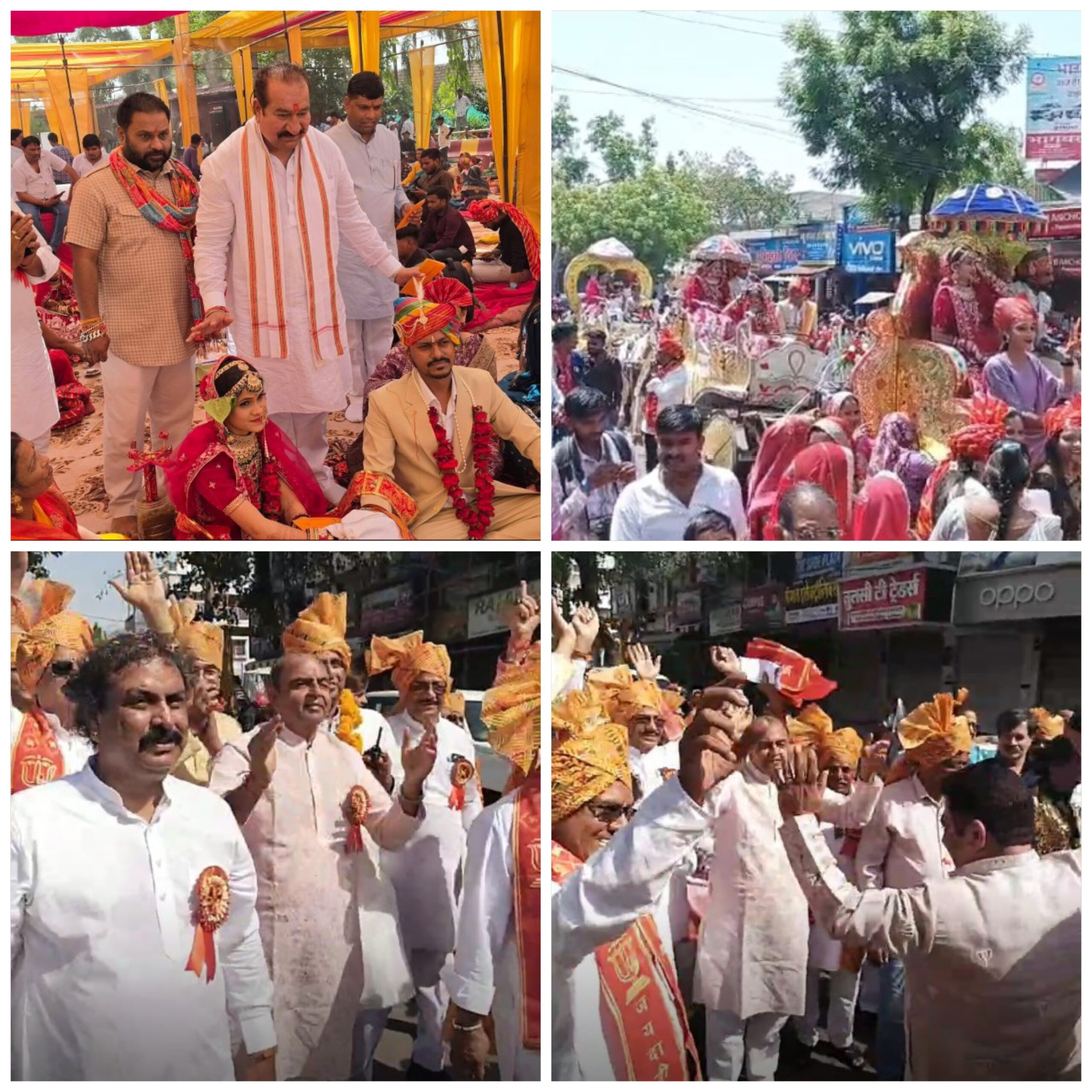 बेटियों के सपनों को मिले पंख: 31 जोड़ों का सामूहिक विवाह,समाज में एकता का संदेश,धानुका परिवार ने रचा सेवा का स्वर्णिम अध्याय,नीमच बना खुशियों का केंद्र: 31 जोड़ों का विवाह, सेवा का अनूठा उदाहरण