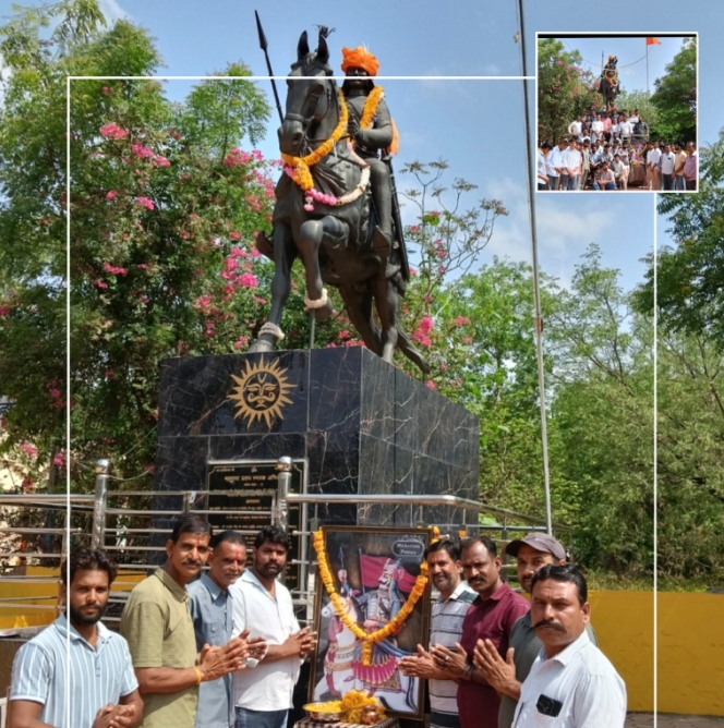 महाराणा प्रताप जयंती पर गूंजे स्वाभिमान और शौर्य के जयघोष, राणावत राजपूत समाज ने किया माल्यार्पण,