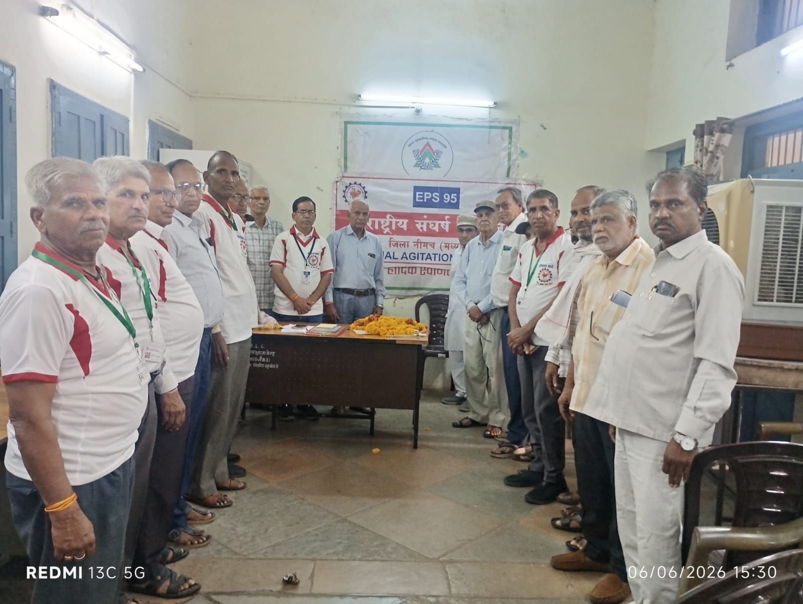 राष्ट्रीय संघर्ष समिति का 9 वां स्थापना दिवस मनाया गया।