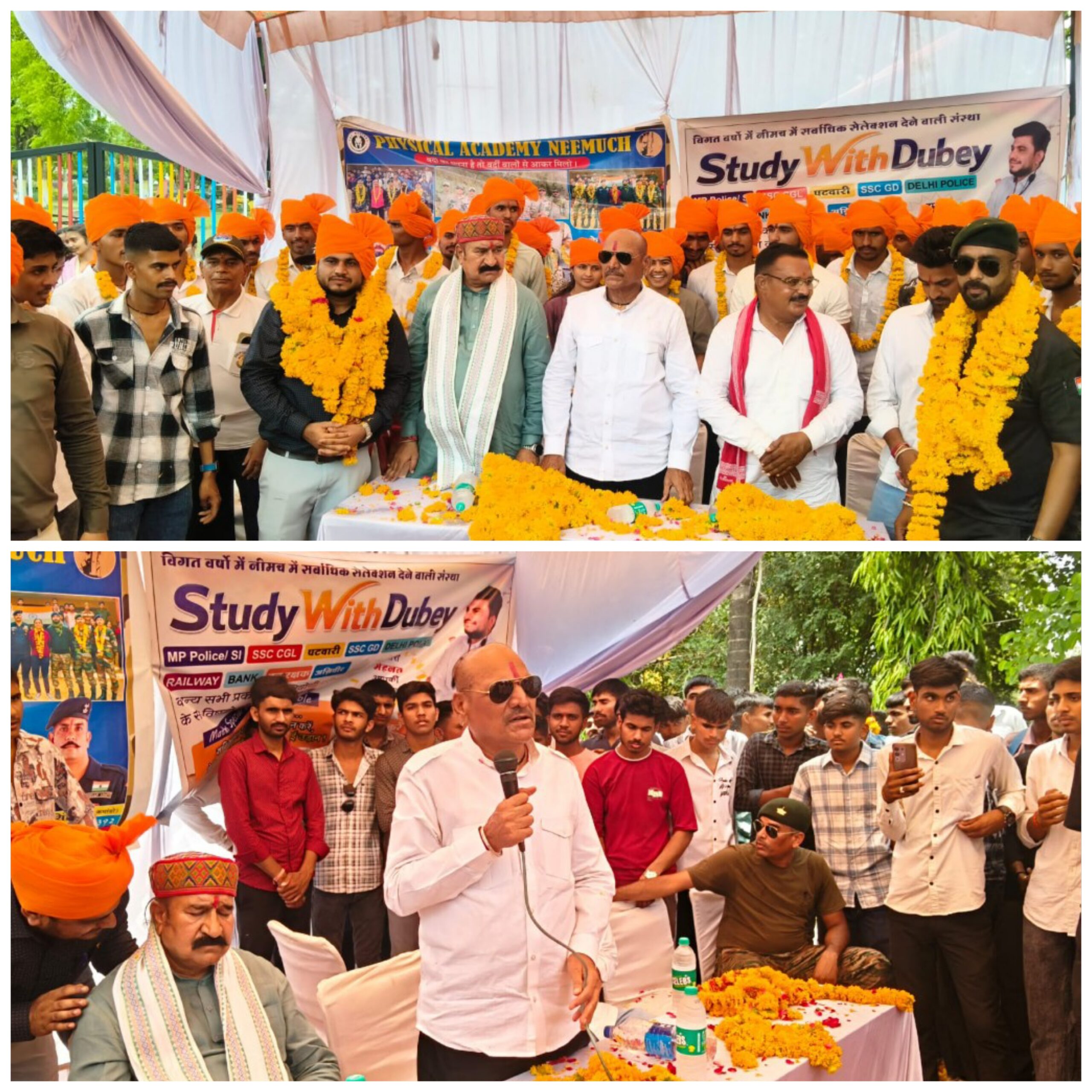 वीरों का सम्मान, सपनों को मिला सलाम: भारतीय सेना में चयनित 40 से अधिक युवाओं का हुआ भव्य सम्मान